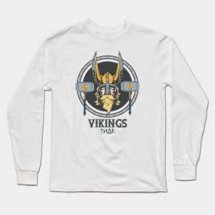 Thor norse god Long Sleeve T-Shirt